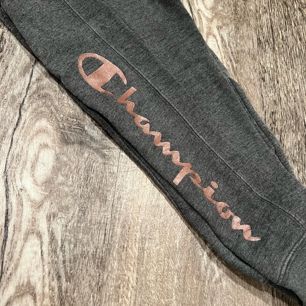 Dark grey champion sweat pants